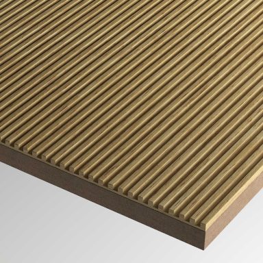 Rovere pannelli fresati