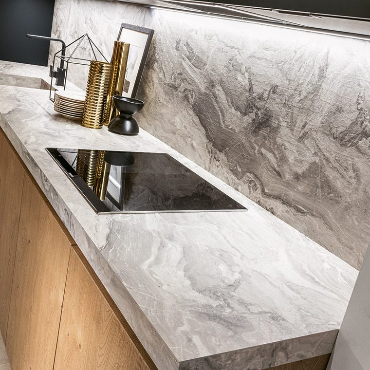 Top cucina in laminato