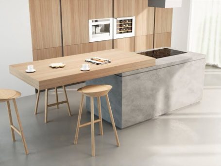 Piano cucina scorrevole