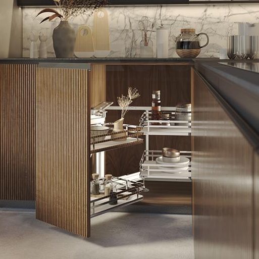 Cesto per base angolo