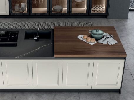 Piano cucina scorrevole