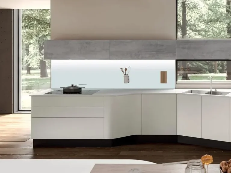 Cucina con magnetolab