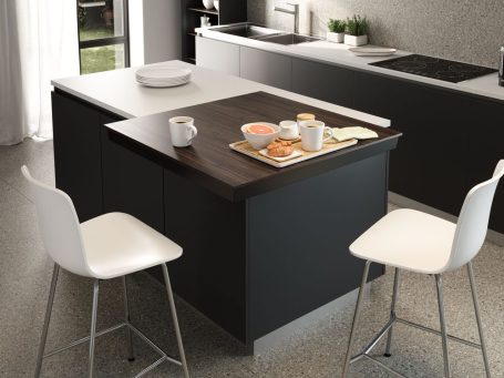 Piano cucina scorrevole