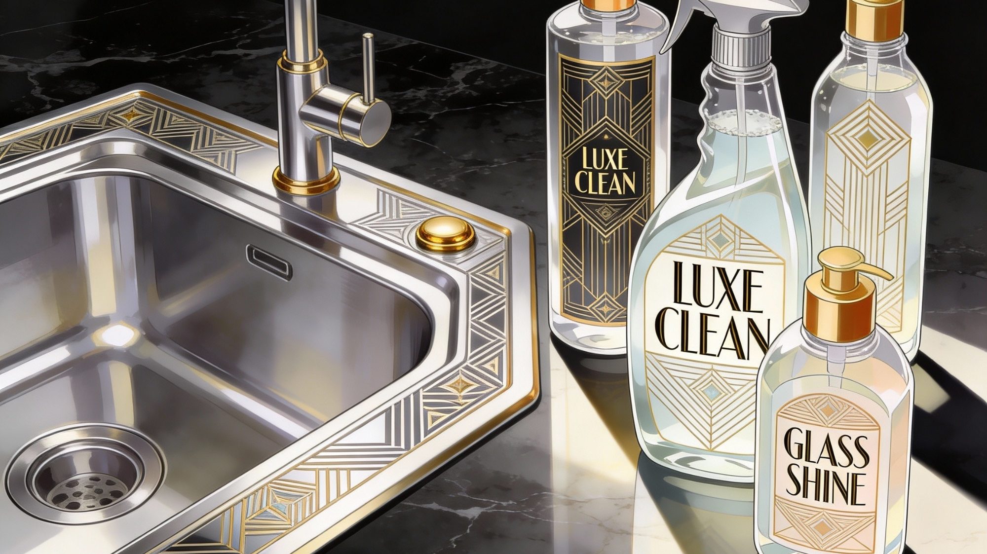 Illustrazione di copertina per la guida pulizia del calcare