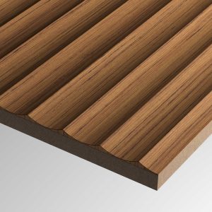 Teak Pannello cannettato