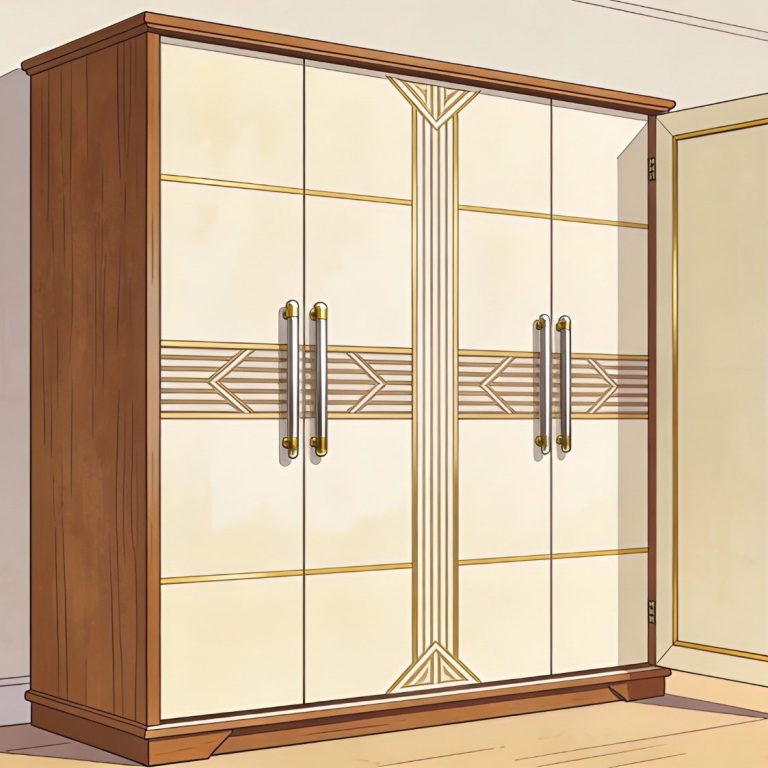 Illustrazione armadio