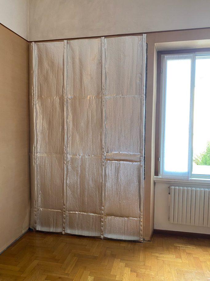 Interno boiserie con isolante