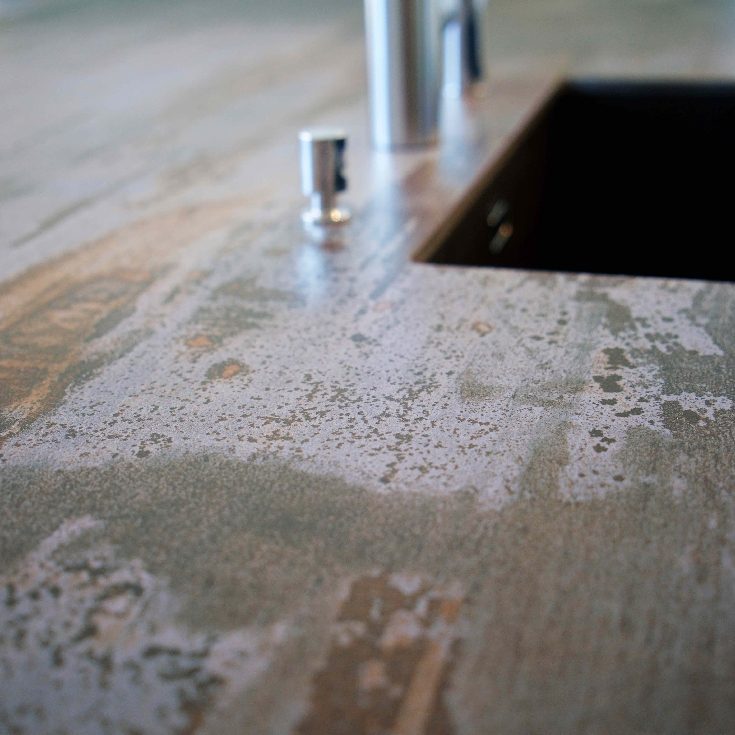 Piano cucina in Dekton