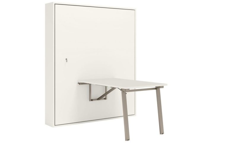 Letto ribaltabile con tavolo