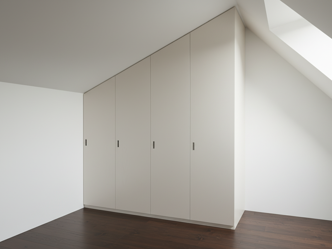 Disegno armadio mansarda