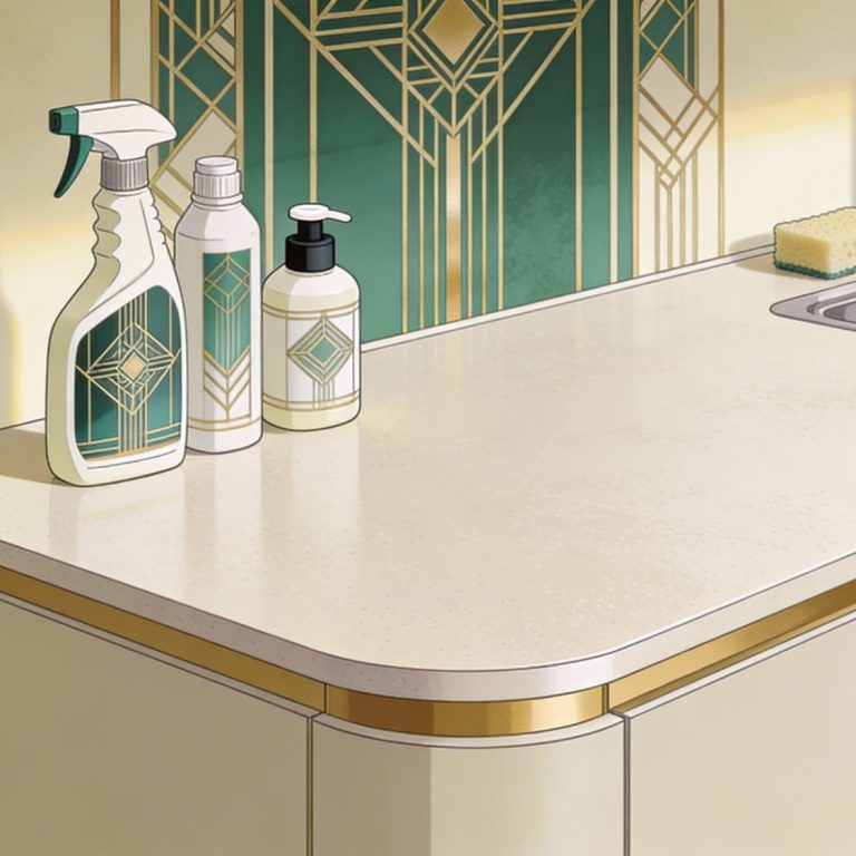 Illustrazione pulizia piano hpl