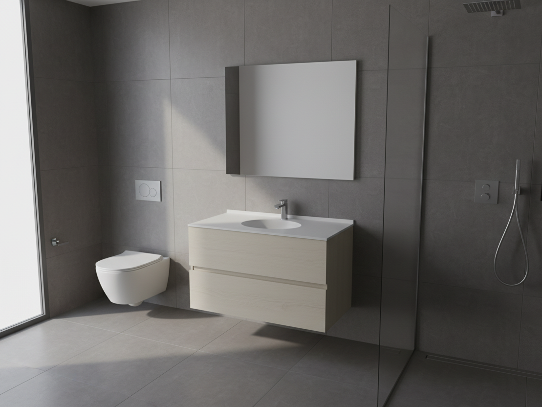 Disegno mobile bagno