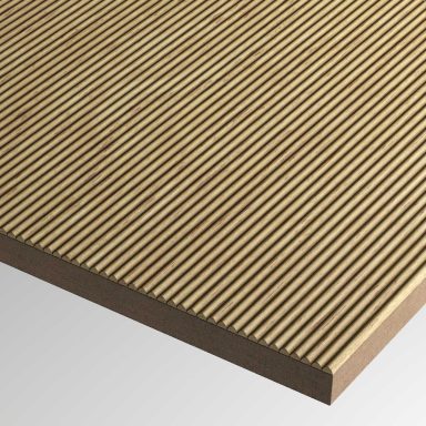 Rovere pannelli fresati