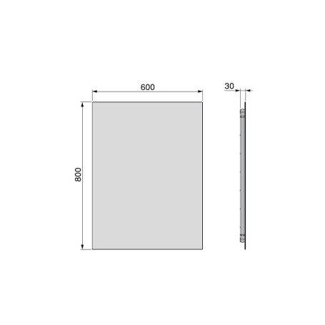 Misure specchiera bagno 