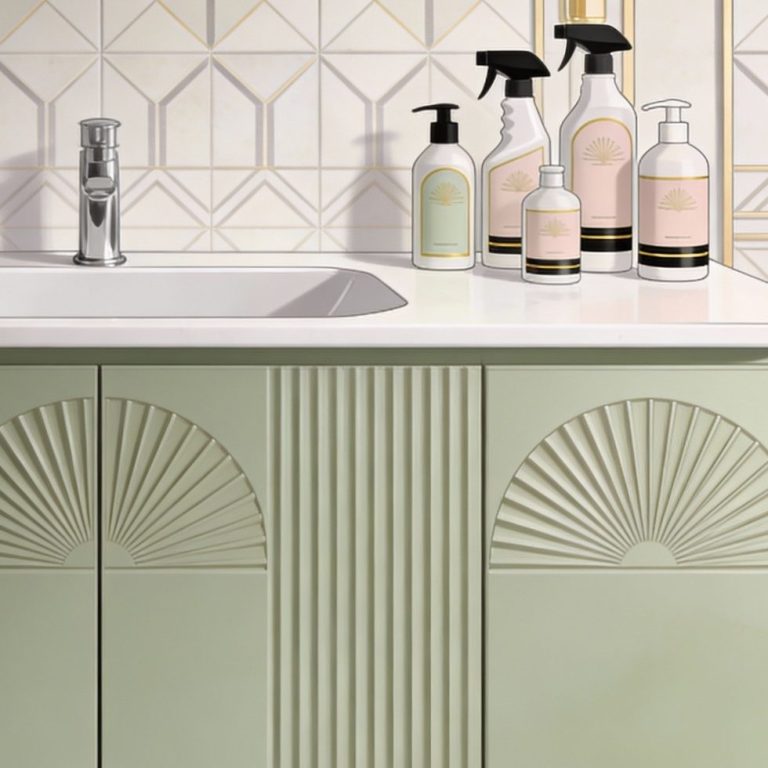 Illustrazione pulizia Corian e Betacryl