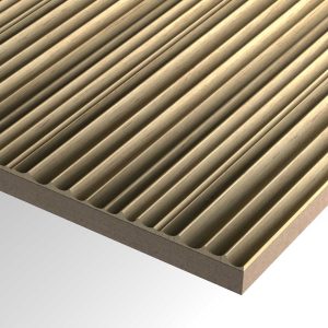 Rovere pannelli fresati