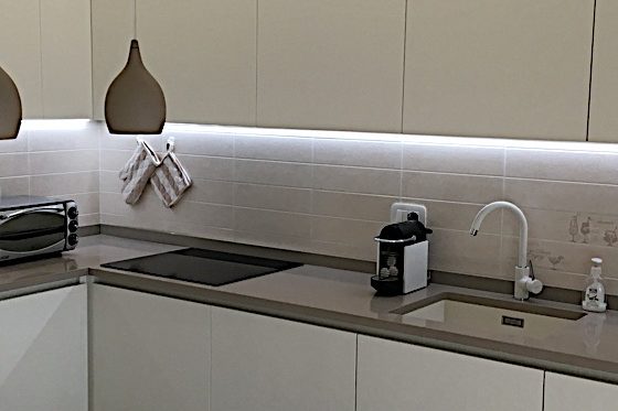 Led in cucina