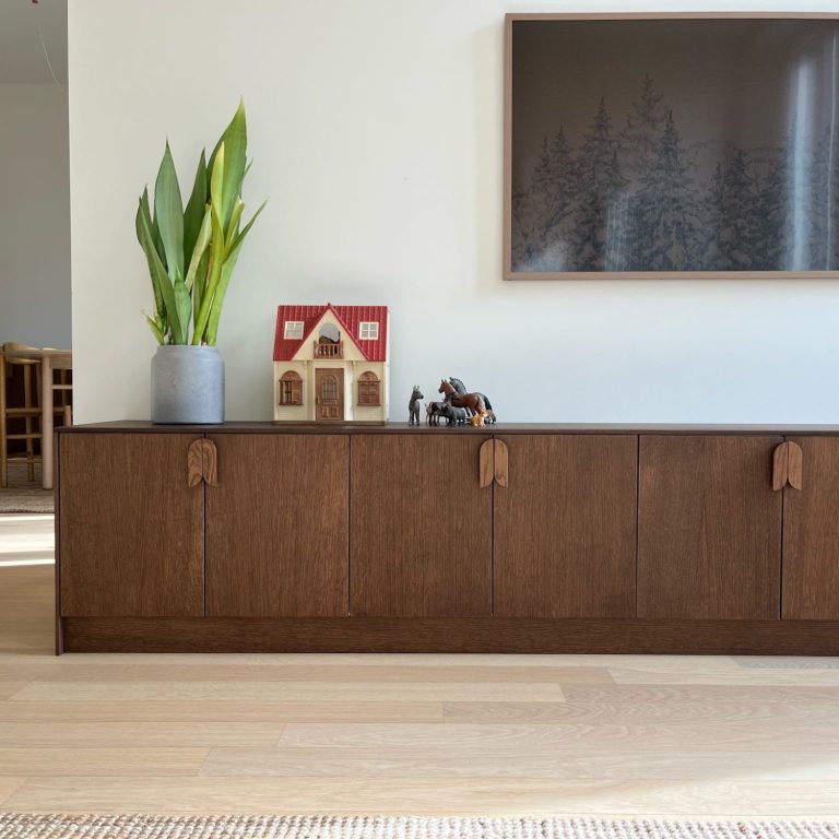 Mobile soggiorno in rovere