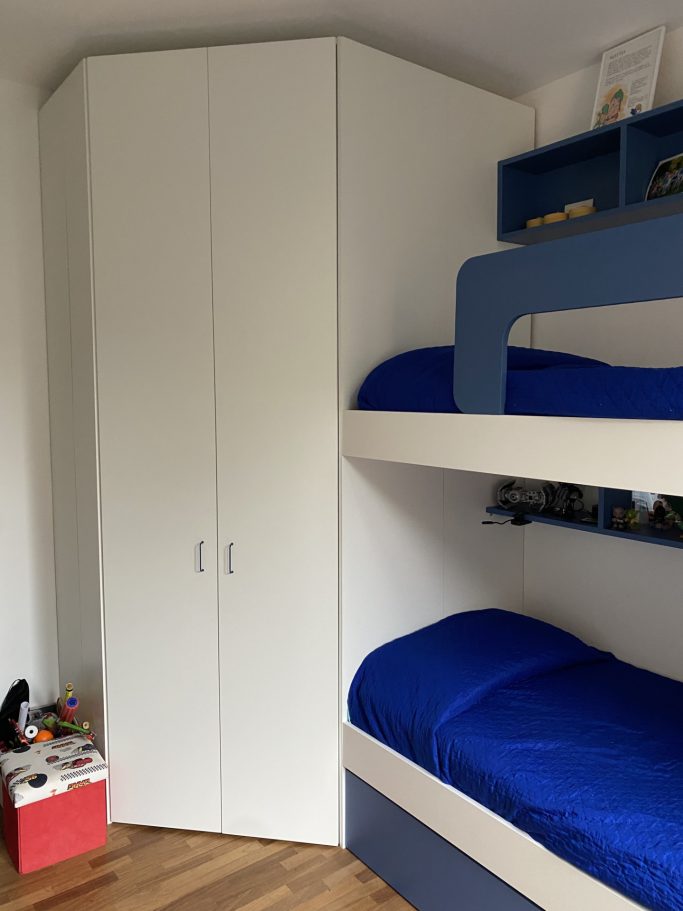 Cabina armadio cameretta