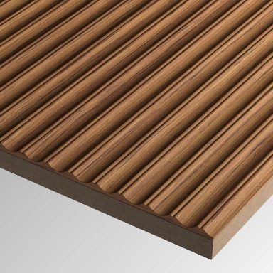 Teak Pannelli fresati