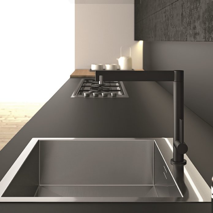 Piano cucina in Fenix