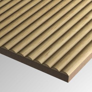 Rovere pannelli fresati