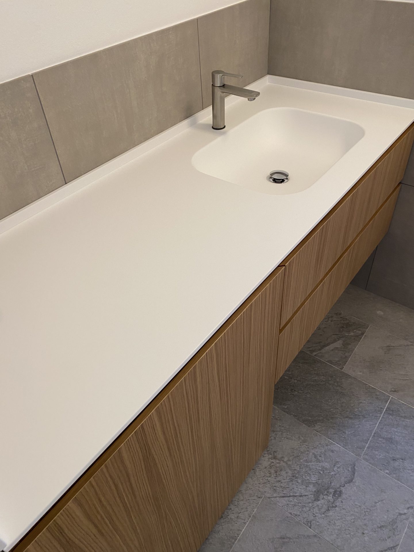 Piano bagno in Betacryl